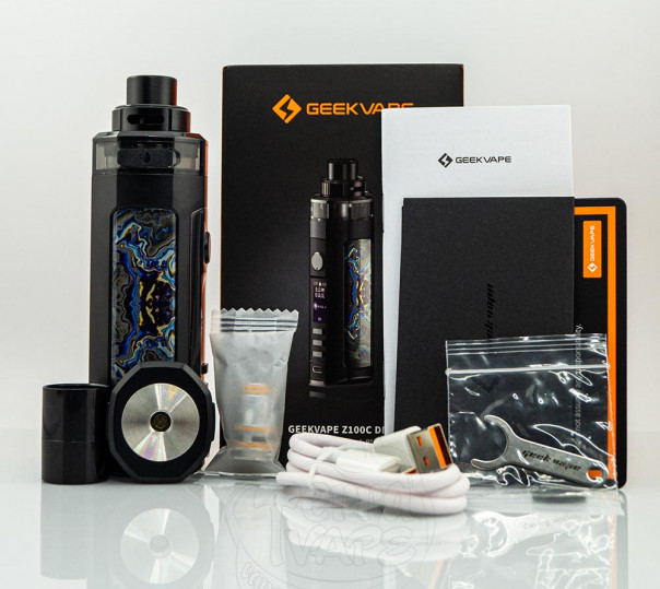 GeekVape Z100C DNA Pod Mod Kit Бокс мод та Под система GeekVape Z100C DNA Pod Mod Kit Бокс мод та Под система