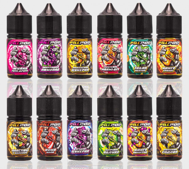 Рідина Fill Pod Salt 30ml на сольовому нікотині