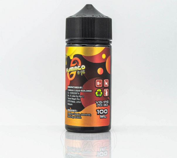 Жидкость Flamingo Organic Apricot Peach 100ml 3mg на органическом никотине со вкусом абрикоса и персика Жидкость Flamingo Organic Apricot Peach 100ml 3mg на органическом никотине со вкусом абрикоса и персика