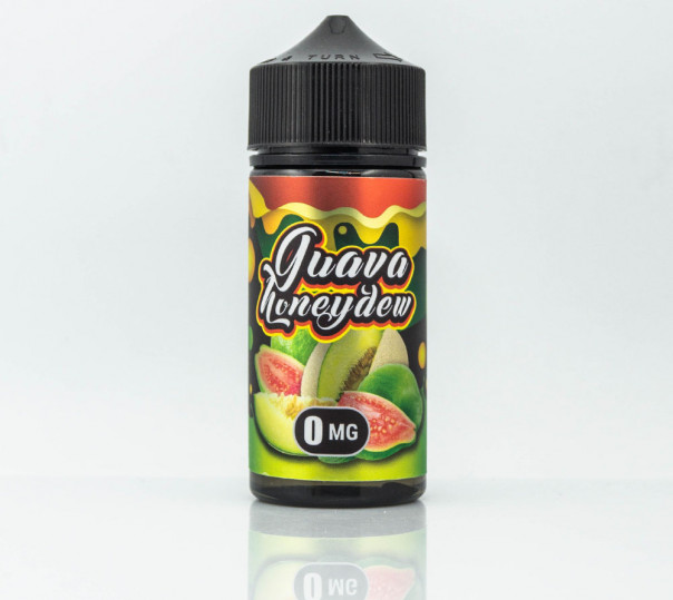 Рідина Flamingo Organic Honeydew Guava 100ml 0mg без нікотину зі смаком дині та гуави