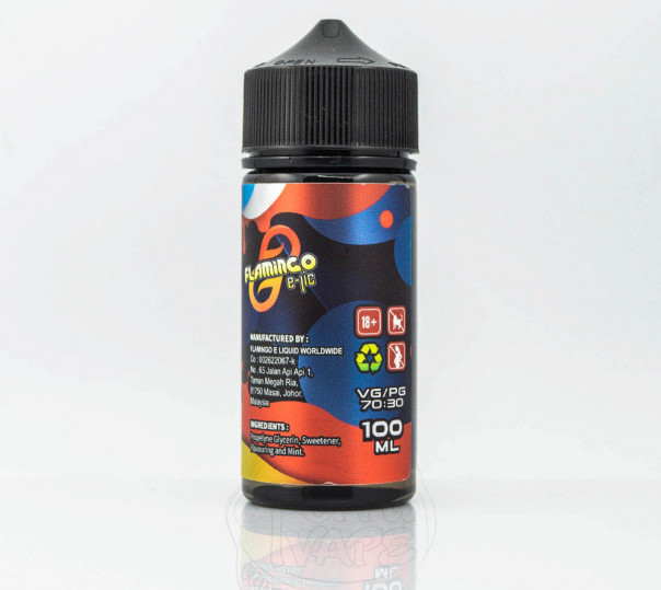Жидкость Flamingo Organic RedBull 100ml 3mg на органическом никотине со вкусом энергетика Жидкость Flamingo Organic RedBull 100ml 3mg на органическом никотине со вкусом энергетика