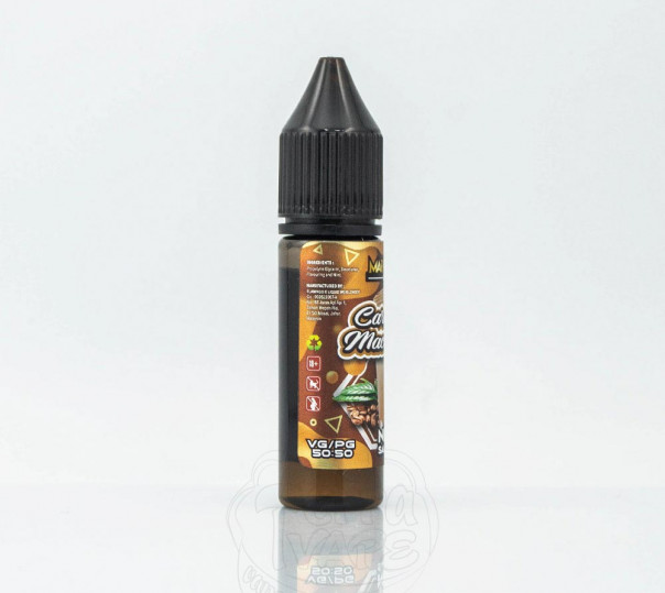 Рідина Marvellous Brew Salt Caramel Macchiato 15ml 35mg на сольовому нікотині зі смаком макіато