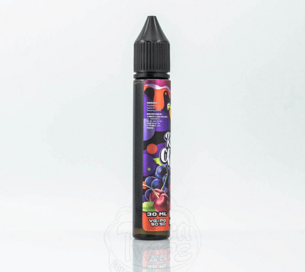 Рідина Flamingo Salt Ribena Cherry 30ml 35mg на сольовому нікотині зі смаком вишневої содової Рідина Flamingo Salt Ribena Cherry 30ml 35mg на сольовому нікотині зі смаком вишневої содової