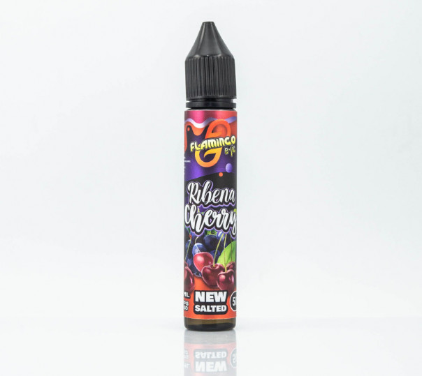 Рідина Flamingo Salt Ribena Cherry 30ml 35mg на сольовому нікотині зі смаком вишневої содової
