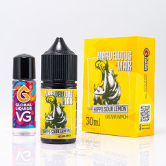 Marvellous MAX Salt Hippo Sour Lemon 30ml 65mg