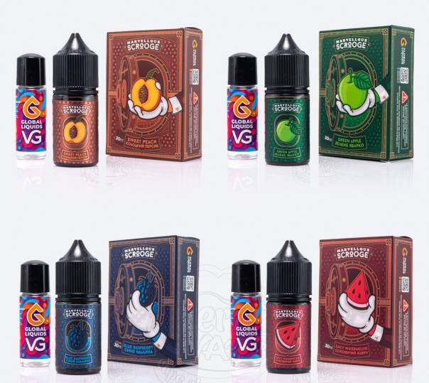 Жидкость Marvellous Scrooge Salt 30ml (набор компонентов)