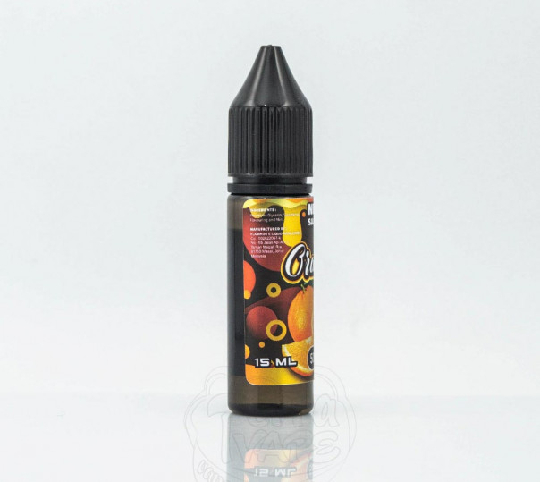 Жидкость Flamingo Salt Orange 15ml 50mg на солевом никотине со вкусом апельсина