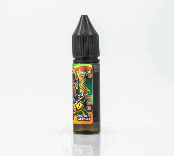Рідина Flamingo Salt Triple Mango 15ml 50mg на сольовому нікотині зі смаком манго Рідина Flamingo Salt Triple Mango 15ml 50mg на сольовому нікотині зі смаком манго