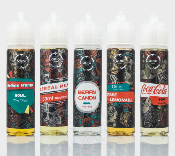 Жидкость Orig Vape 60ml на органическом никотине