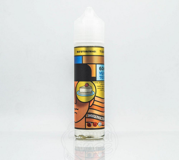 Рідина WOW WTF Berry Cheesecake 60ml 1.5mg на органічному нікотині зі смаком ягідного чізкейку Рідина WOW WTF Berry Cheesecake 60ml 1.5mg на органічному нікотині зі смаком ягідного чізкейку