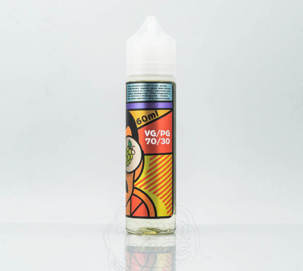 Рідина WOW WTF Mango Grape 60ml 0mg без нікотину зі смаком винограду і манго Рідина WOW WTF Mango Grape 60ml 0mg без нікотину зі смаком винограду і манго
