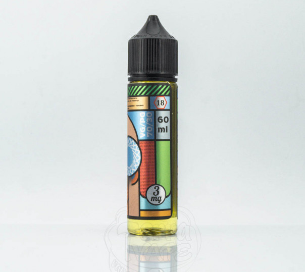 Рідина WOW WTF Miami Beach Cold 60ml 0mg без нікотину зі смаком тропічних фруктів з холодком Рідина WOW WTF Miami Beach Cold 60ml 0mg без нікотину зі смаком тропічних фруктів з холодком