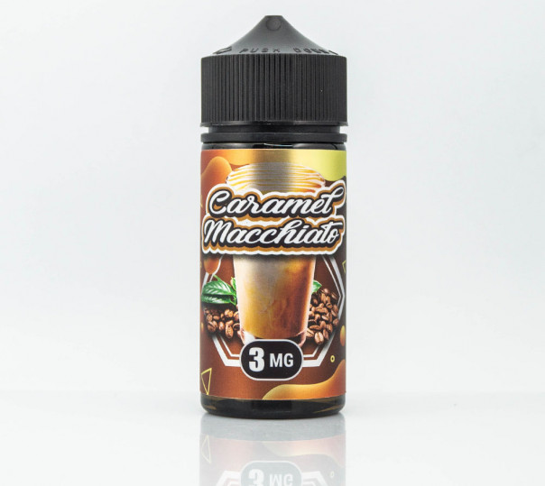 Рідина Marvellous Brew Caramel Macchiato 100ml 3mg на органічному нікотині зі смаком кави