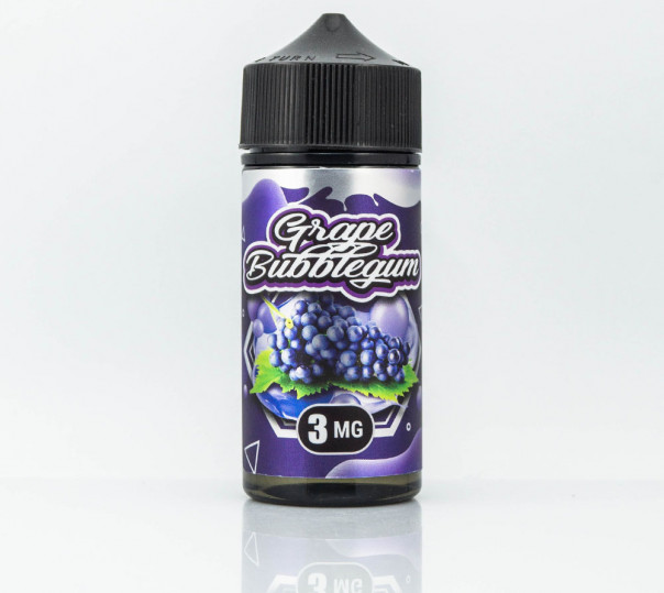Рідина Marvellous Brew Grape Bubblegum 100ml 0mg без нікотину зі смаком жуйки з виноградом