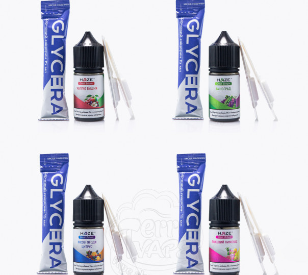 Рідина Haze Lab Great Britain Salt 30ml (набір компонентів)