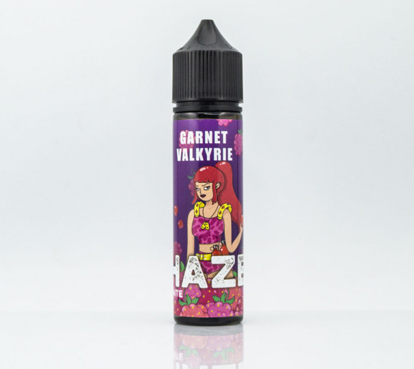 Рідина Haze Organic Garnet Valkyrie 60ml 1.5mg на органічному нікотині зі смаком граната і малини