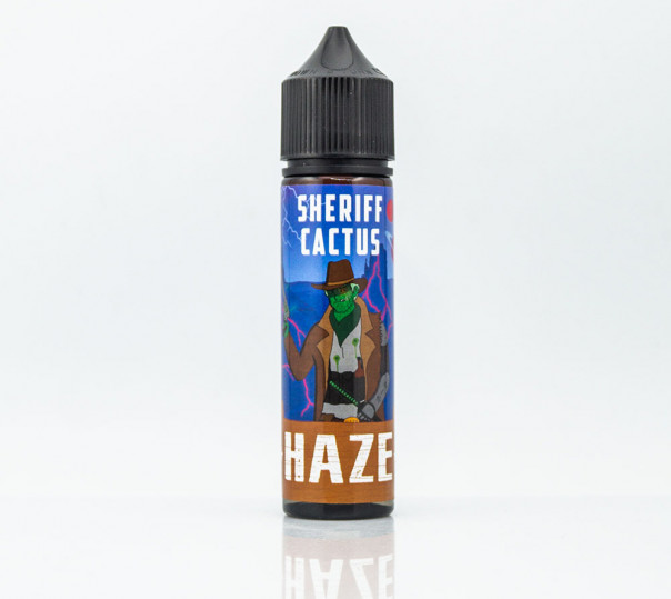 Жидкость Haze Organic Sheriff Cactus 60ml 0mg без никотина со вкусом кактуса