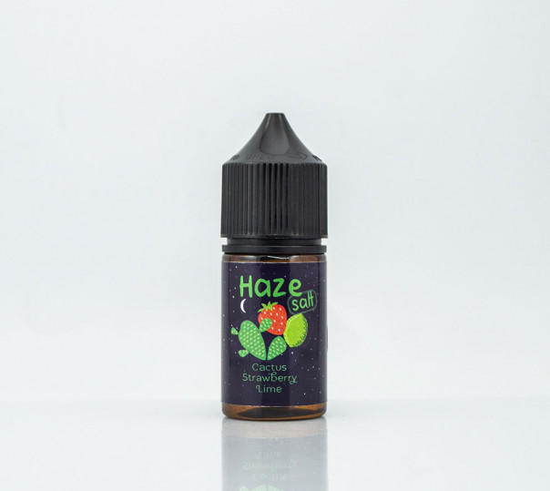 Жидкость Haze Salt Cactus Strawberry Lime 30ml 50mg на солевом никотине со вкусом кактуса, лайма и клубники