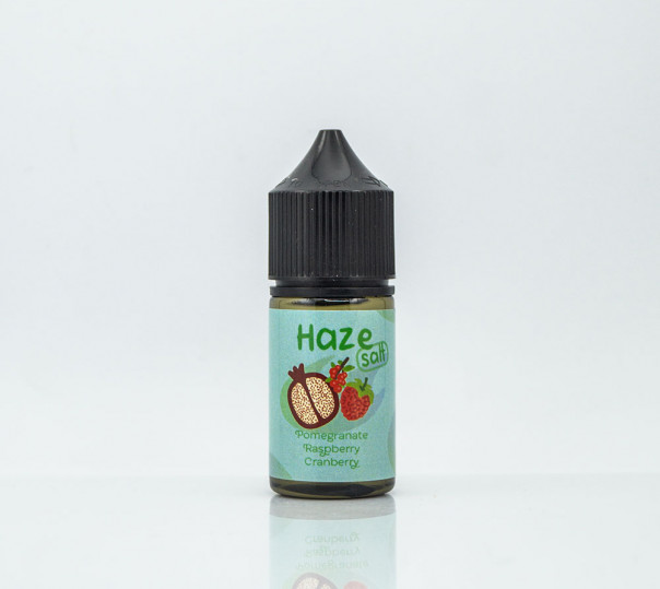 Жидкость Haze Salt Pomegranate Raspberry Strawberry 30ml 50mg на солевом никотине со вкусом малины, граната и клубники