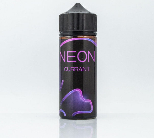 Рідина Neon Organic Currant 120ml 6mg на органічному нікотині зі смаком смородини