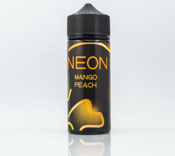 Жидкость Neon Organic Mango Peach 120ml 6mg на органическом никотине со вкусом манго и персика