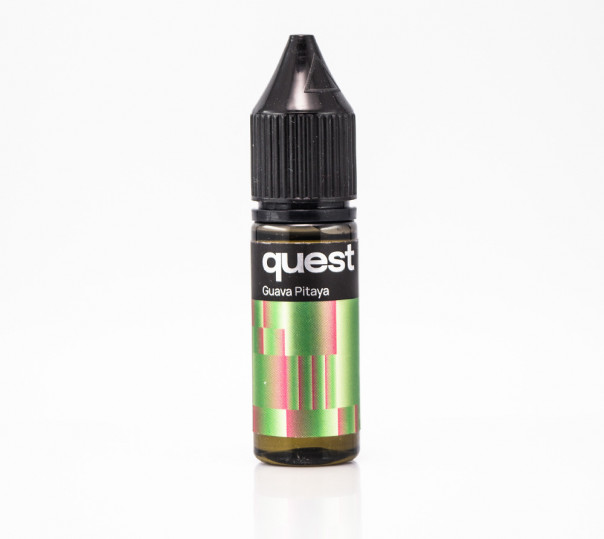Рідина Quest Salt Guava Pitaya 15ml 30mg на сольовому нікотині зі смаком гуави та пітайї