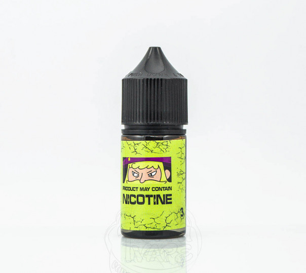 Рідина Haze Organic 60/40 Jelly-Lemon Wizard 30ml 3mg на органічному нікотині зі смаком лимонної цукерки з холодком Рідина Haze Organic 60/40 Jelly-Lemon Wizard 30ml 3mg на органічному нікотині зі смаком лимонної цукерки з холодком