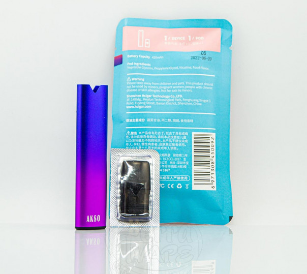 Hcigar AKSO OS Refillable Pod Kit Багаторазова POD система Hcigar AKSO OS Refillable Pod Kit Багаторазова POD система