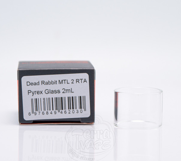 Скло для Hellvape Dead Rabbit MTL 2 RTA Pyrex Glass 2ml/4ml Скло для Hellvape Dead Rabbit MTL 2 RTA Pyrex Glass 2ml/4ml
