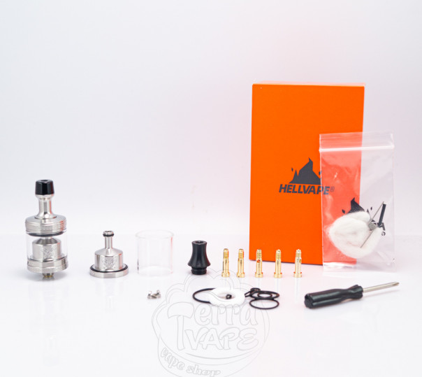 Hellvape Dead Rabbit MTL 2 RTA Blue Обслуговуваний бак Hellvape Dead Rabbit MTL 2 RTA Blue Обслуговуваний бак