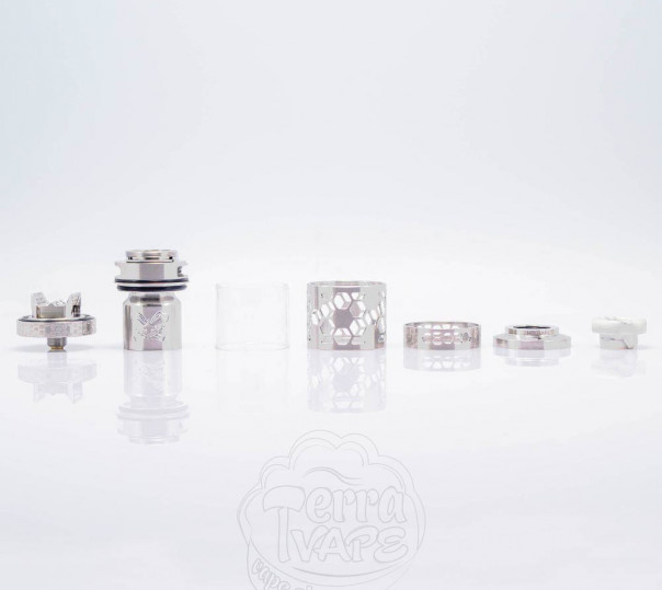 Hellvape Dead Rabbit 4 RTA Pro Tank Atomizer Обслуживаемый бак Hellvape Dead Rabbit 4 RTA Pro Tank Atomizer Обслуживаемый бак