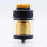Hellvape Dead Rabbit 4 RTA Tank Atomizer Black Gold Обслуживаемый бак