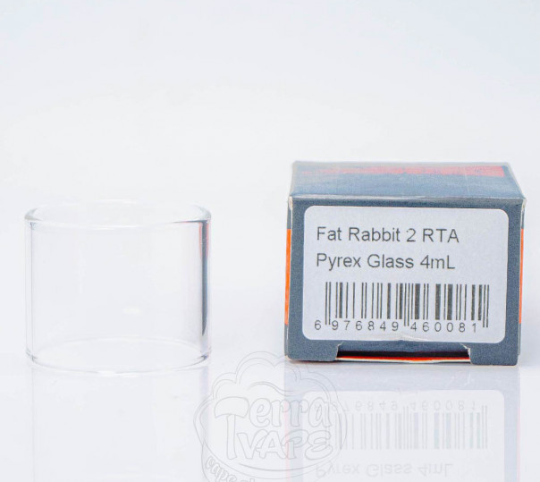 Стекло для вейпа HellVape Fat Rabbit 2 RTA 4мл Стекло для вейпа HellVape Fat Rabbit 2 RTA 4мл