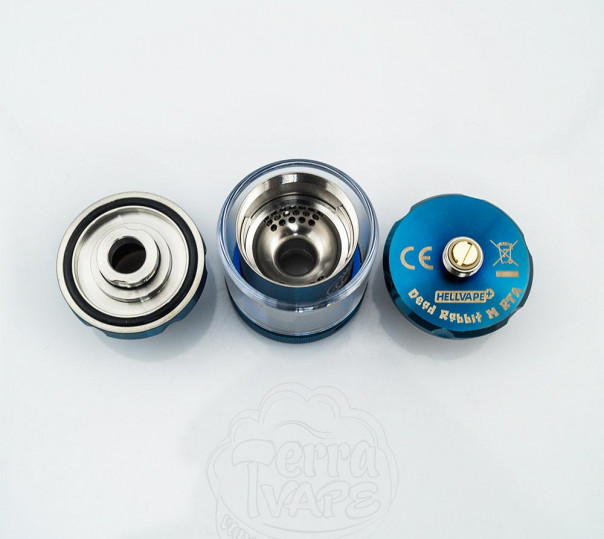 HellVape Dead Rabbit M RTA Обслуговуваний бак HellVape Dead Rabbit M RTA Обслуговуваний бак