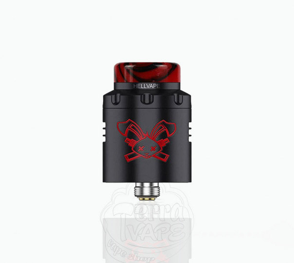 HellVape Dead Rabbit V3 RDA Black Red Дріпка