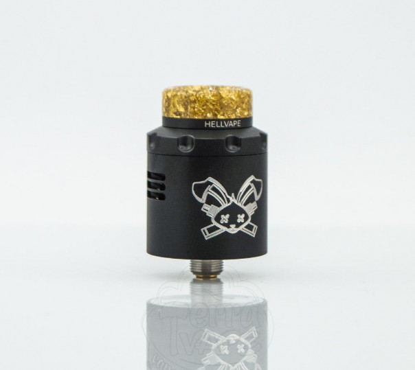 HellVape Dead Rabbit V3 RDA Matte Black Дріпка