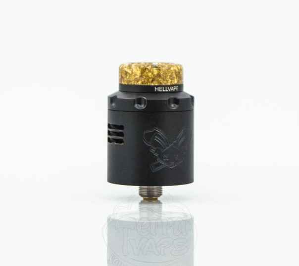 HellVape Dead Rabbit V3 RDA Matte Full Black Дрипка