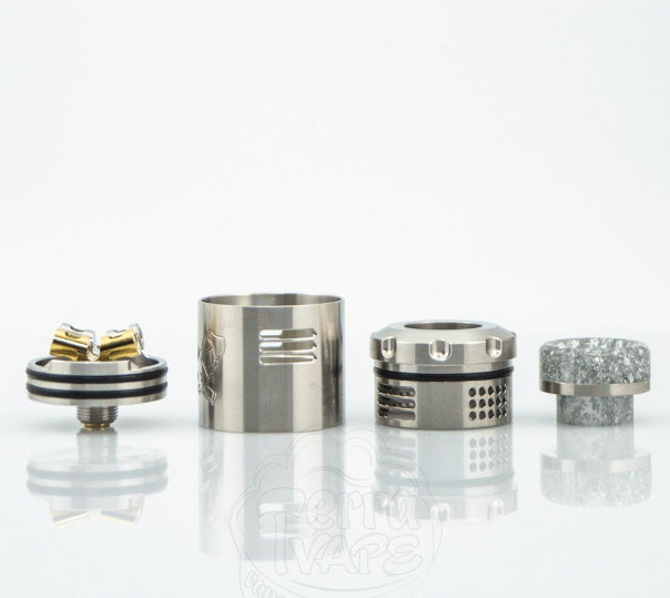 HellVape Dead Rabbit V3 RDA Shiny Purple Дріпка HellVape Dead Rabbit V3 RDA Shiny Purple Дріпка