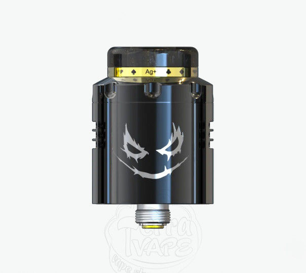 HellVape Dead Rabbit V3 RDA Shiny Black Дрипка HellVape Dead Rabbit V3 RDA Shiny Black Дрипка