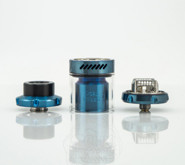 HellVape Dead Rabbit v3 RTA Blue Обслуживаемый бак