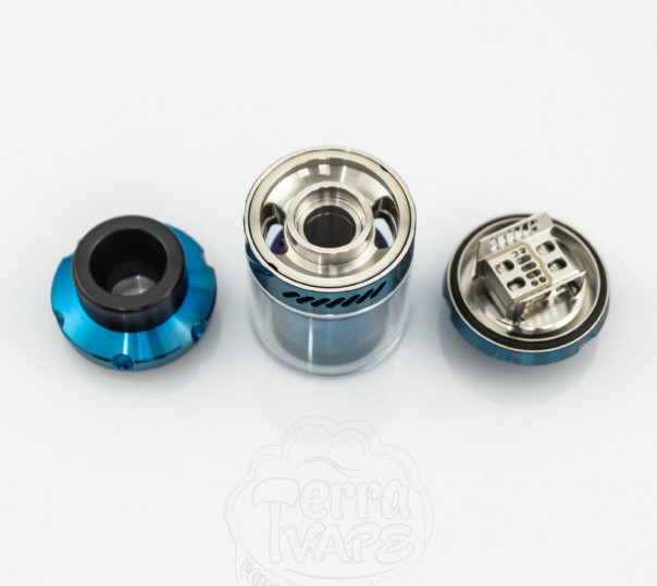 HellVape Dead Rabbit v3 RTA Blue Обслуживаемый бак