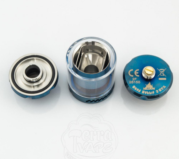 HellVape Dead Rabbit v3 RTA Rainbow Обслуживаемый бак HellVape Dead Rabbit v3 RTA Rainbow Обслуживаемый бак