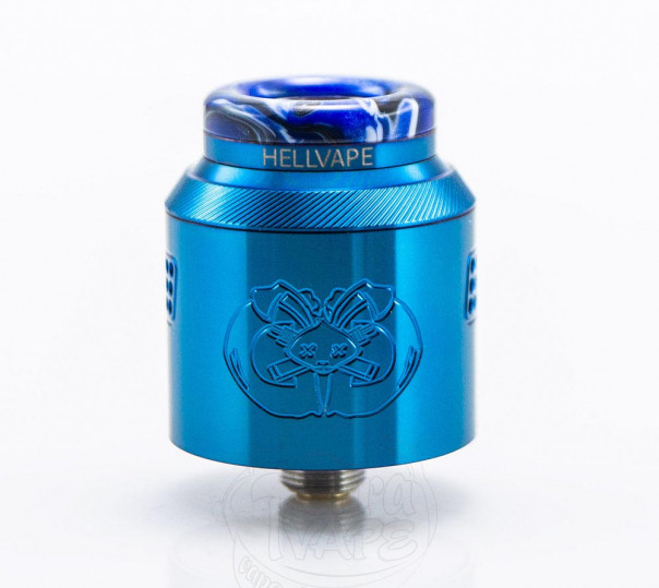 Hellvape Drop Dead v2 RDA Blue Дріпка