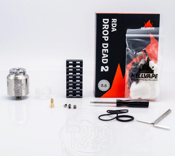 Hellvape Drop Dead v2 RDA Rainbow Дріпка Hellvape Drop Dead v2 RDA Rainbow Дріпка