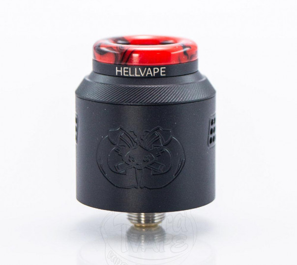 Hellvape Drop Dead v2 RDA Matte Full Black Дрипка