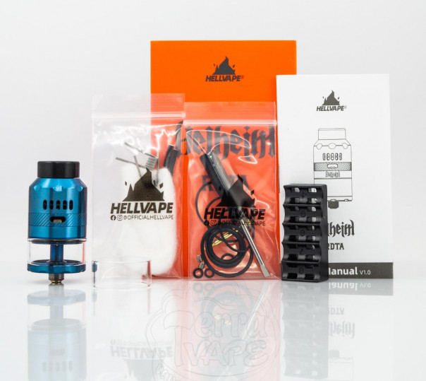 HellVape Helheim RDTA Обслуживаемая бакодрипка HellVape Helheim RDTA Обслуживаемая бакодрипка