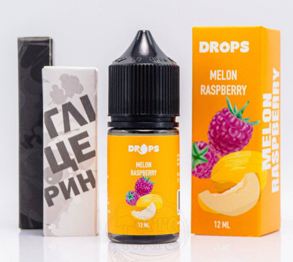 Жидкость Hype Drops Salt Melon Raspberry 30ml 50mg со вкусом дыни и малины (набор компонентов)