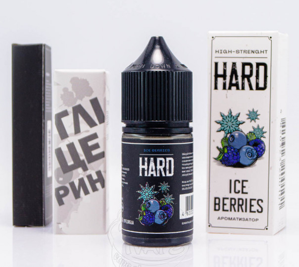 Рідина Hype Hard Salt Ice Berries 30ml 70mg зі смаком ягід з холодком (набір компонентів)