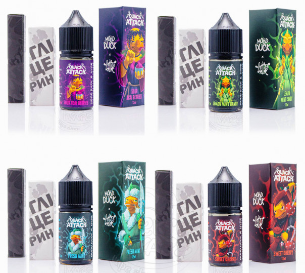 Рідина Hype x MoodDuck Quack Attack Salt 30ml (набір компонентів)