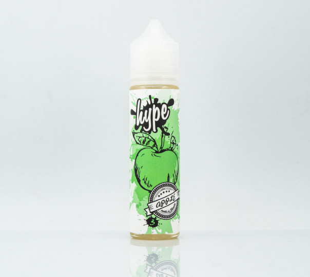 Рідина Hype Organic Apple 60ml 3mg на органічному нікотині зі смаком яблука
